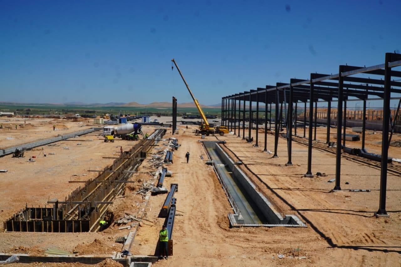 Wali of Batna Inspects Sokon Car Manufacturing Plant Project