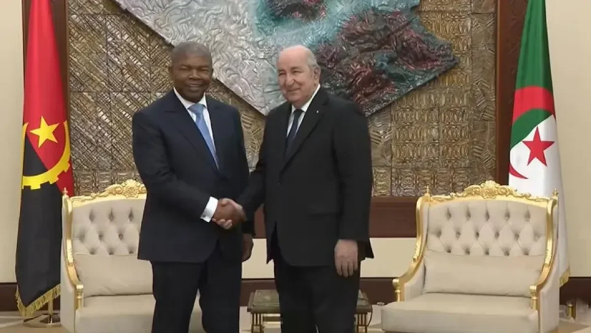 Algeria and Angola Strengthen Ties: Presidents Tebboune and Lourenço Hold High-Level Talks in Algiers