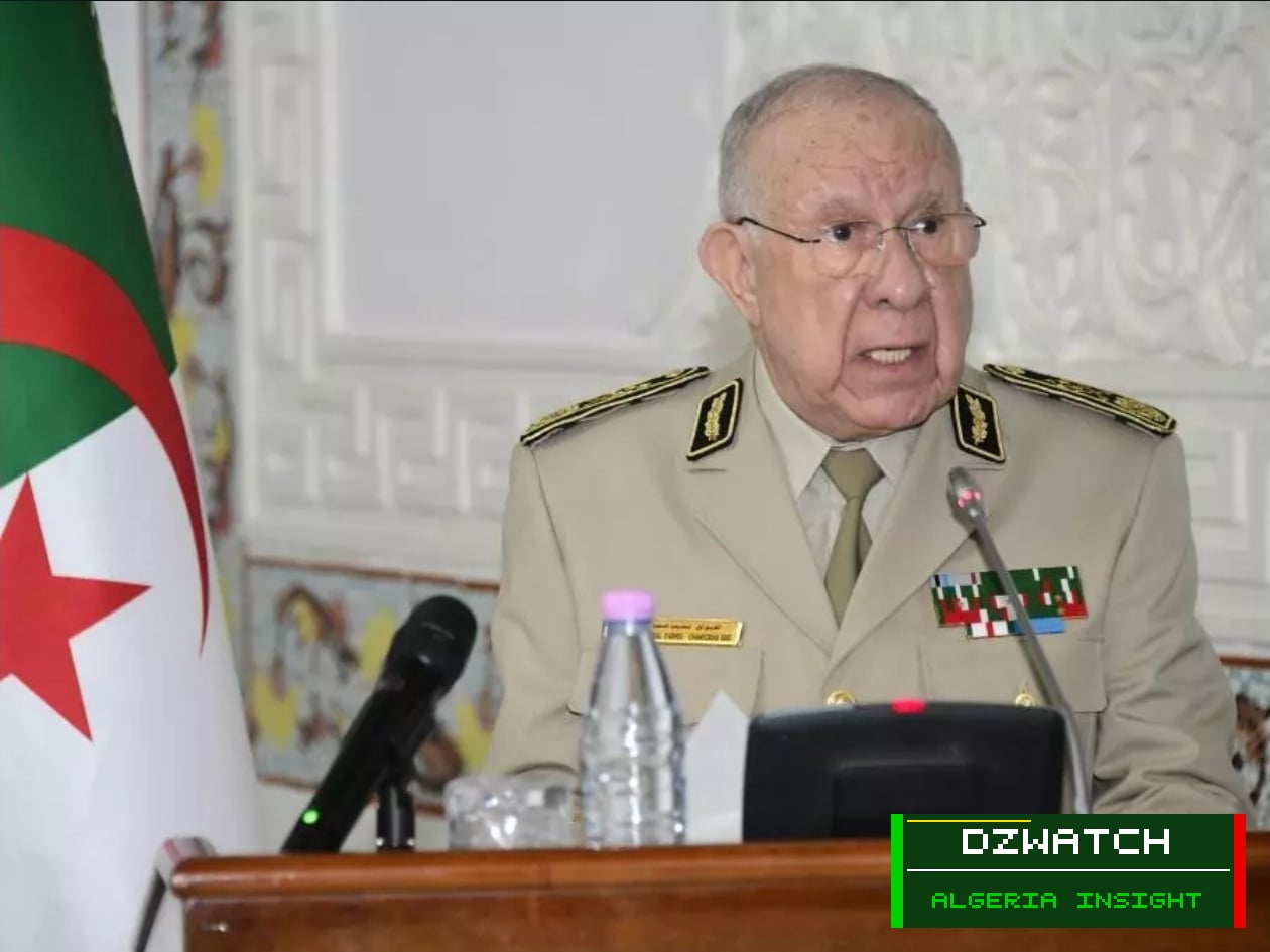 General Saïd Chanegriha Presides Over Eid al-Adha Greetings Ceremony for Algerian Army