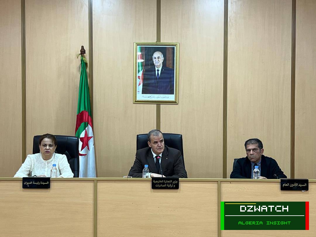 Algerian Trade Minister Calls for Renewed Commitment and Teamwork in Foreign Trade Sector