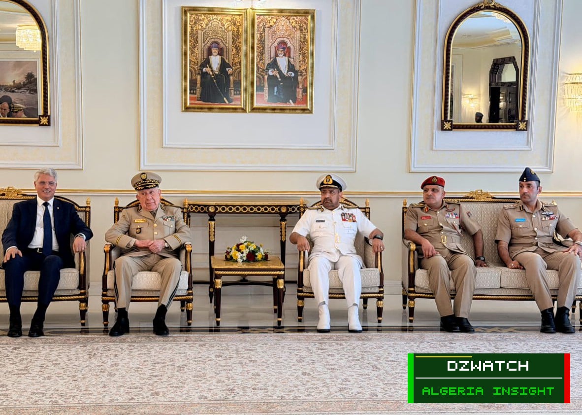 Algerian Army Chief General Chengriha Arrives in Oman for Official Military Cooperation Talks