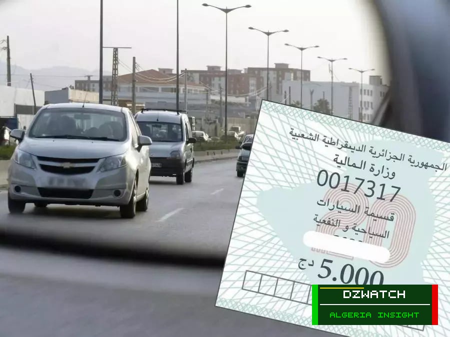 Algeria Extends Vehicle Tax Sticker Purchase Deadline to June 10