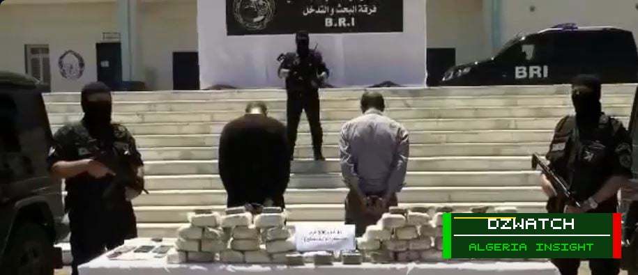 Mascara Security Forces Bust Organized Drug Ring, Recovering 38.5kg of Cannabis