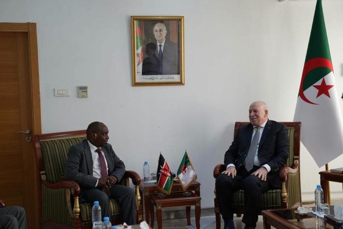 Algeria and Kenya Discuss Expanding Industrial and Trade Cooperation