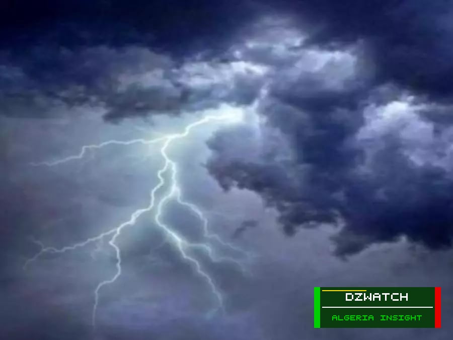 DZWatch Reports: Stormy Rains Expected Across Eight Algerian Wilayas