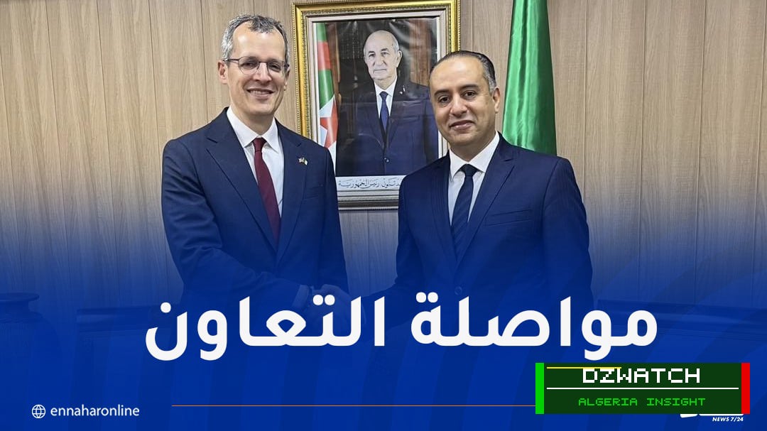 Algerian Sports Minister and U.S. Chargé d’Affaires Discuss Enhanced Bilateral Cooperation