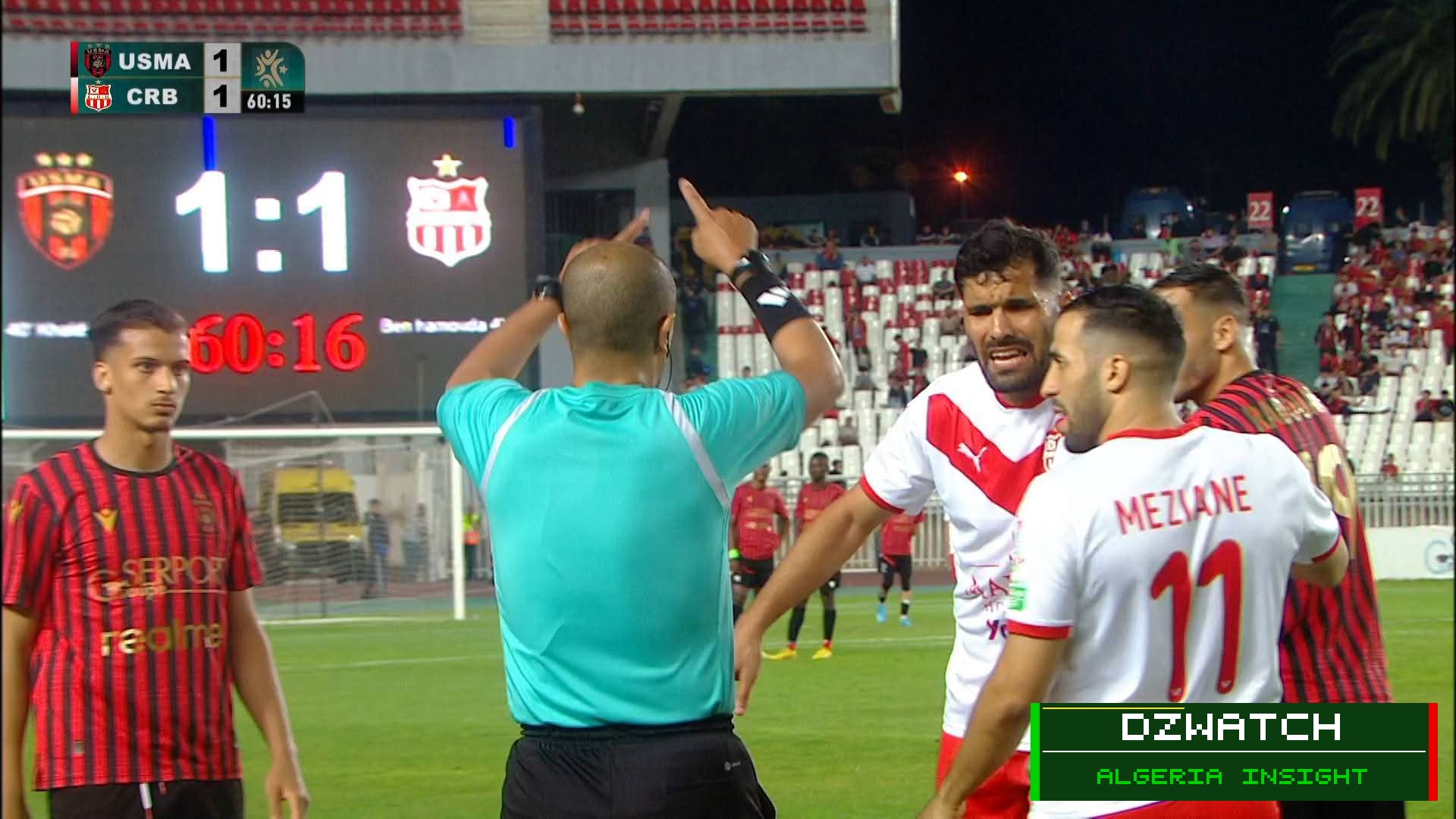 USM Alger and CR Belouizdad Share Points in League 1 Draw