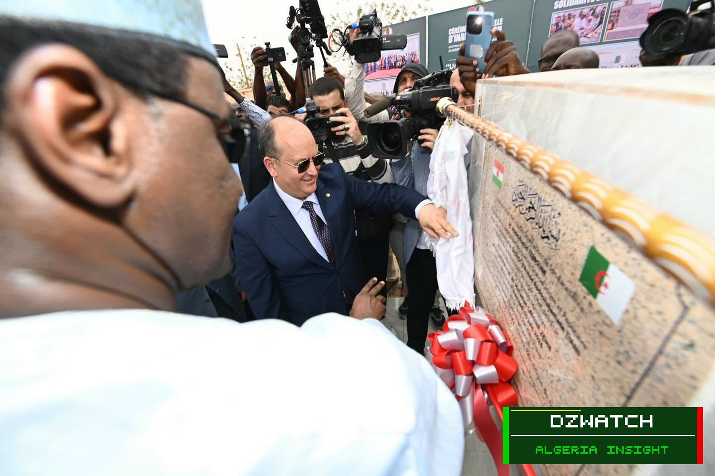 Algerian Premier Inaugurates Joint Algeria-Niger Solidarity Power Plant in Niamey