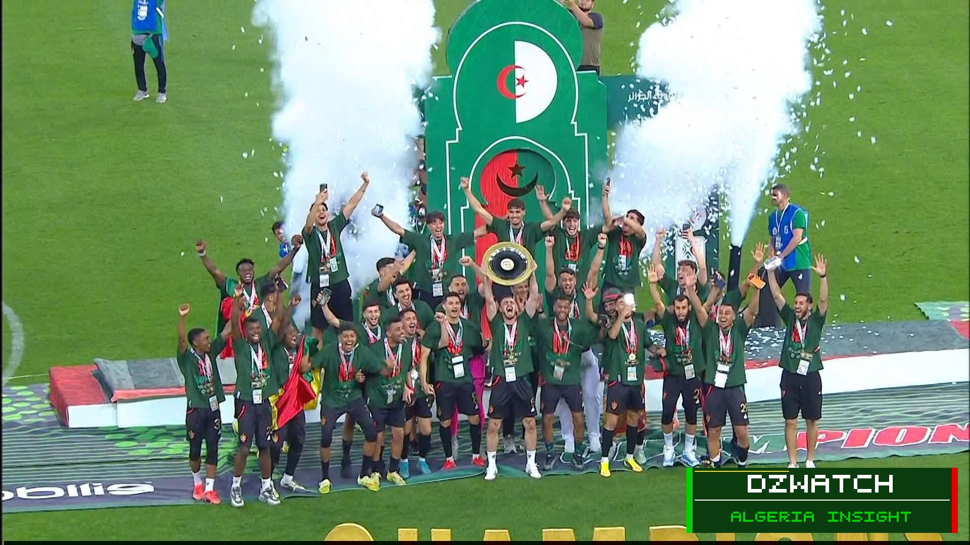 MC Alger Makes History, Securing Their Tenth League Title