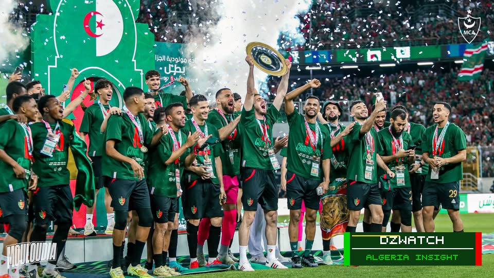 MC Alger Clinches Historic Tenth League Title, Secures Third Consecutive Championship