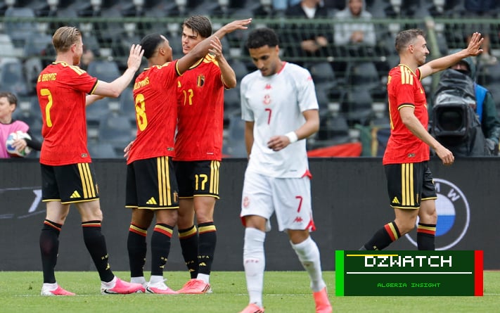 Belgium Dominates Tunisia in 5-0 Friendly Victory Ahead of World Cup Qualifiers