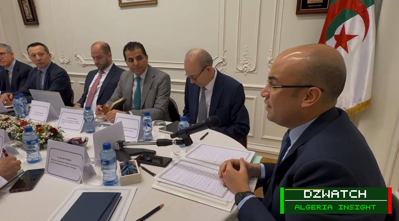 Algerian Envoy Chairs Brussels Meeting to Boost Consular Services and Prepare for Summer Season