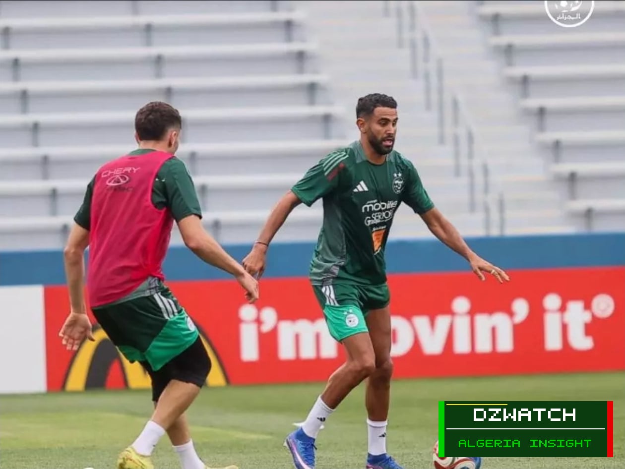 Mondial 2026 Qualifiers: Algeria’s National Football Team Holds First Training Session in Lawrence, USA