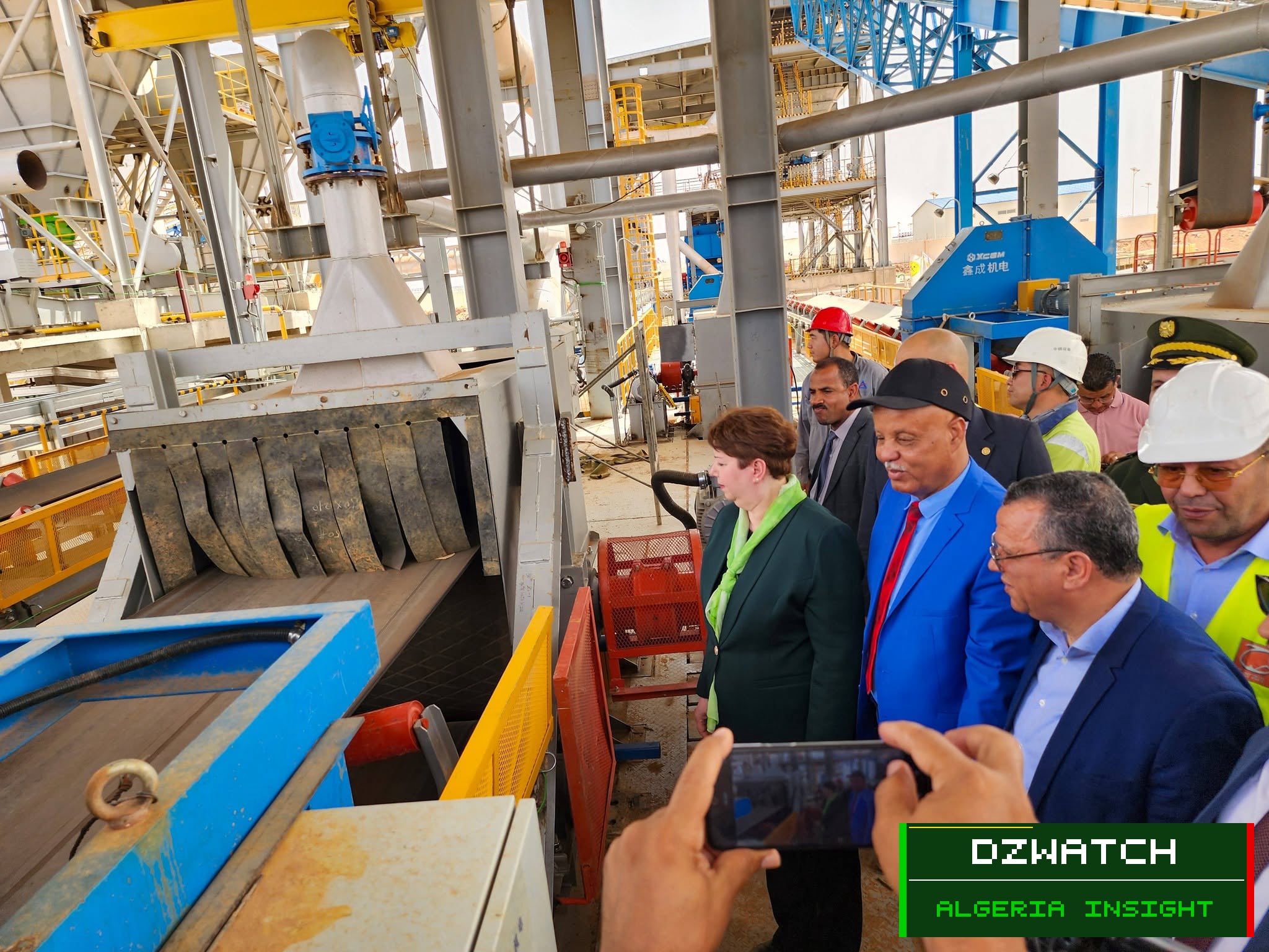 Algeria’s Gara Djebilet Iron Ore Mine Sees Significant Progress, Processing Unit Nears Operation