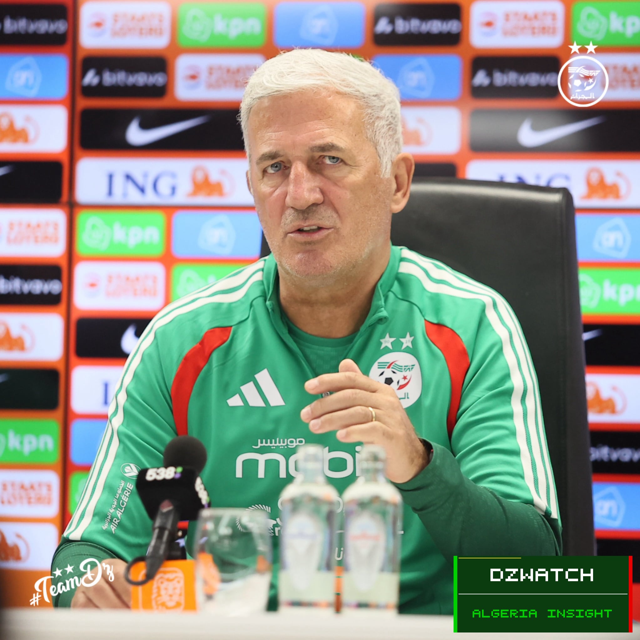 Petkovic Details Algeria’s Strategy Ahead of Crucial World Cup Qualifier Against Argentina