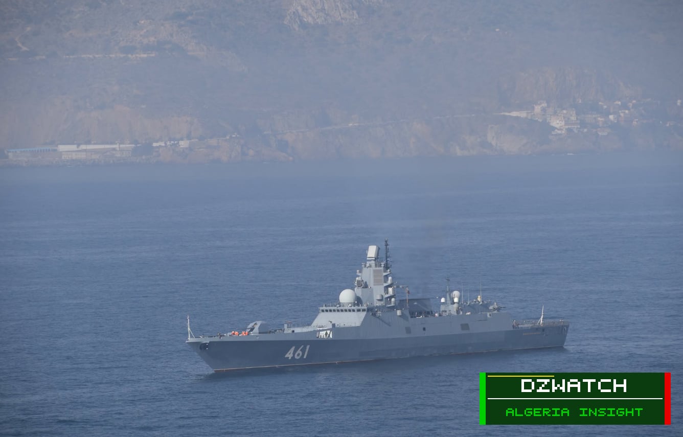 Russian Northern Fleet Detachment Docks in Oran as Part of Military Cooperation