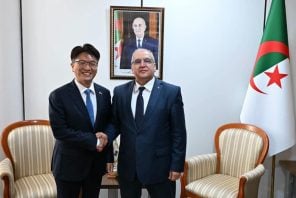 Secretary-General of the Foreign Ministry Receives Ambassador of the Republic of Korea to Algeria