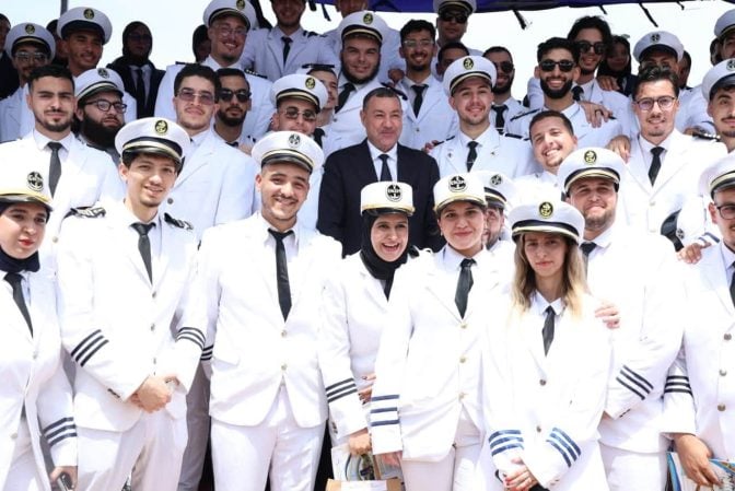 Interior Minister Oversees Graduation of 88 Merchant Navy and Port Officers