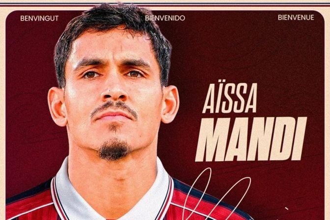 Levante Sign Algerian Defender Aïssa Mandi from Lille Until 2028