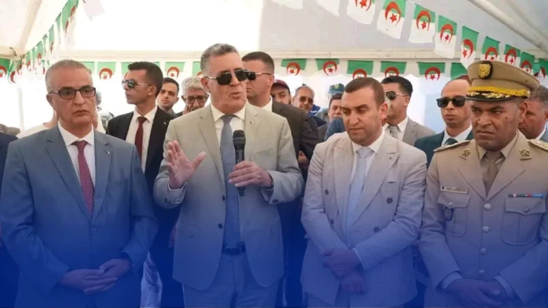 Water Minister Inspects Drinking Water Supply Project in Batna
