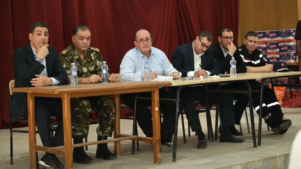 Gharib Meets Jijel Wildfire Families, Reaffirms State Support