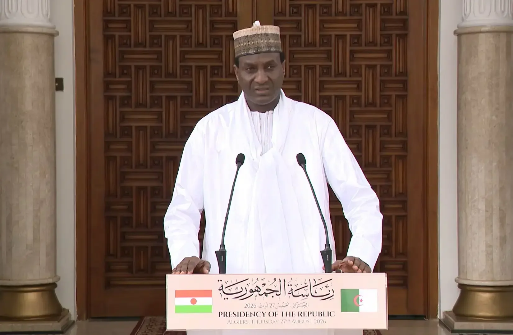 Zeine Hails Algeria-Niger Ties as They Gain Momentum