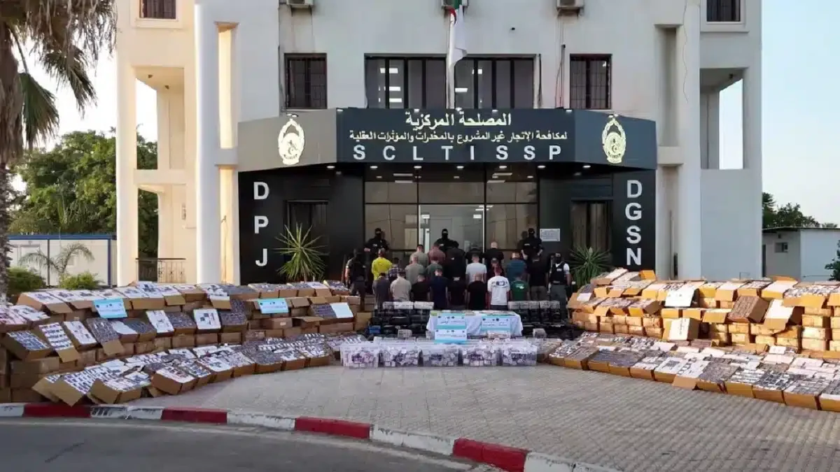 Drug Trafficking Network, Morocco-Directed, Dismantled by Algerian Police