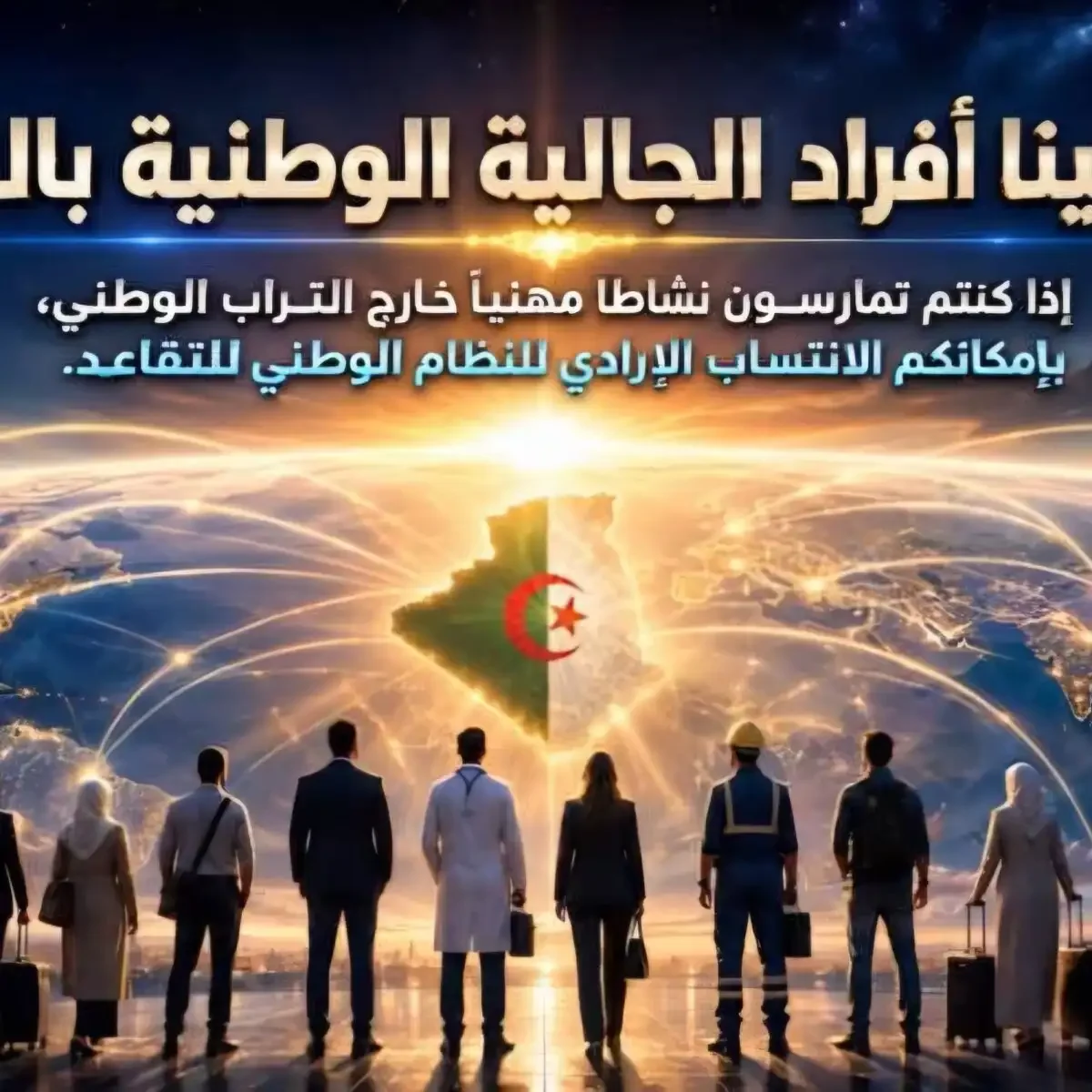 CNAS Bouira Enhances Social Security Outreach for Algerian Diaspora