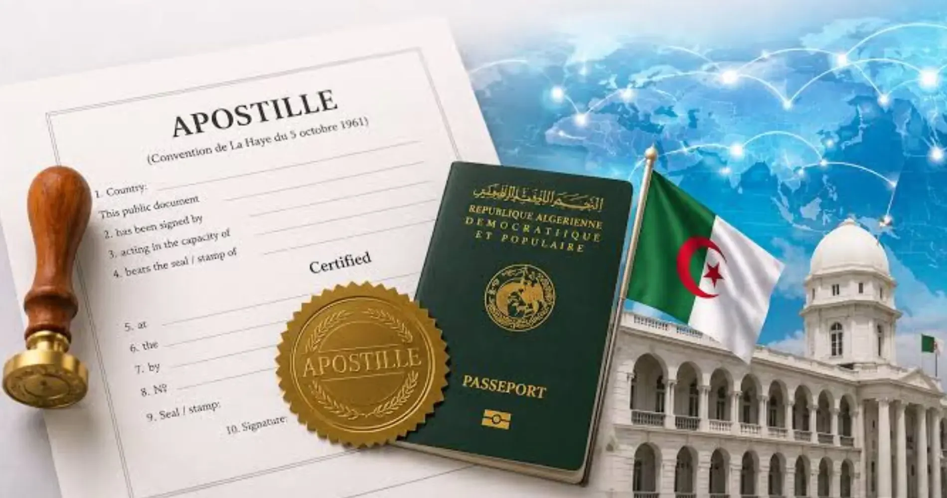 Secure Vignette System Simplifies Algerian Document Certification