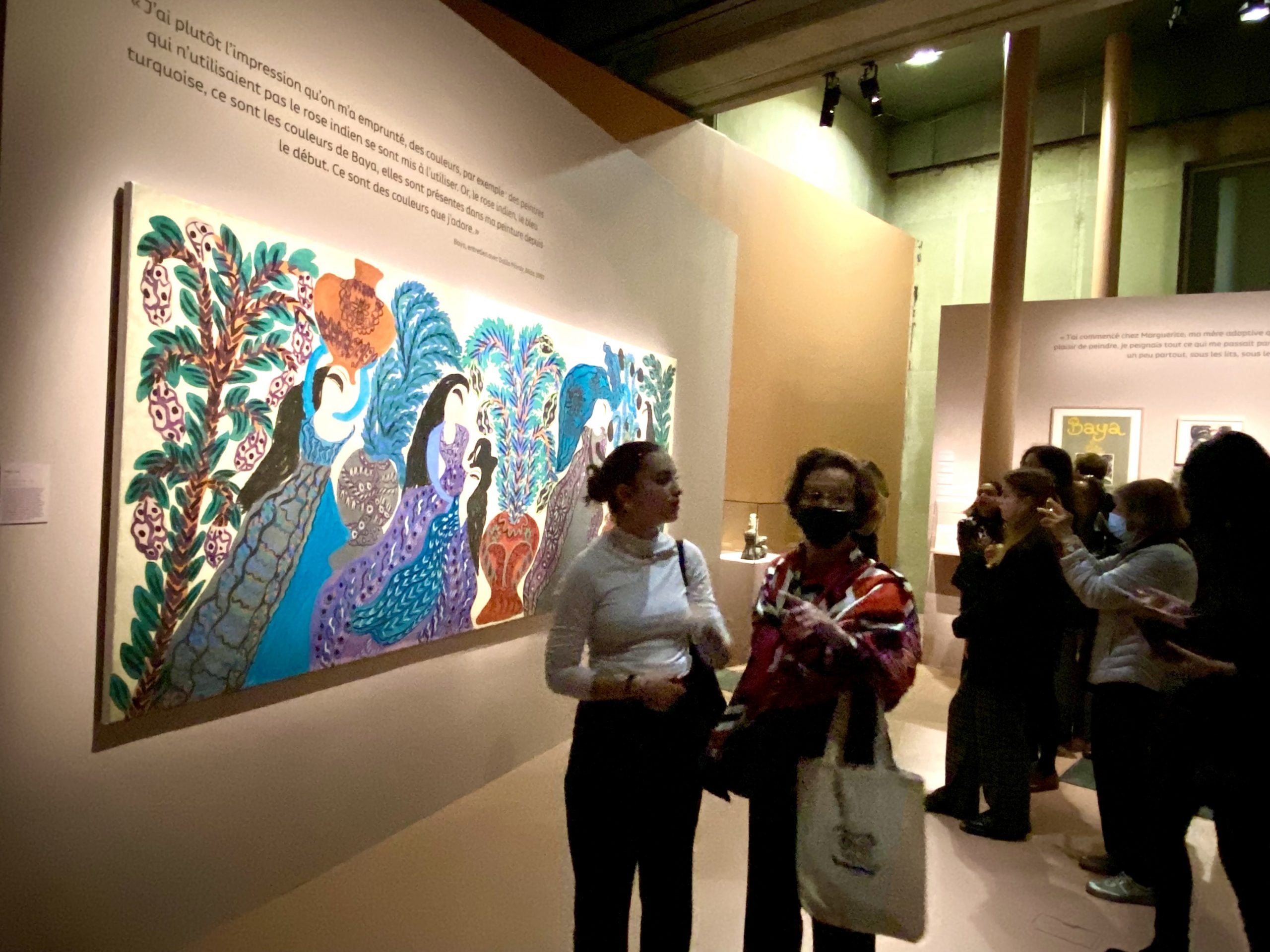 Institut du monde arabe Highlights Algerian Painter Baya