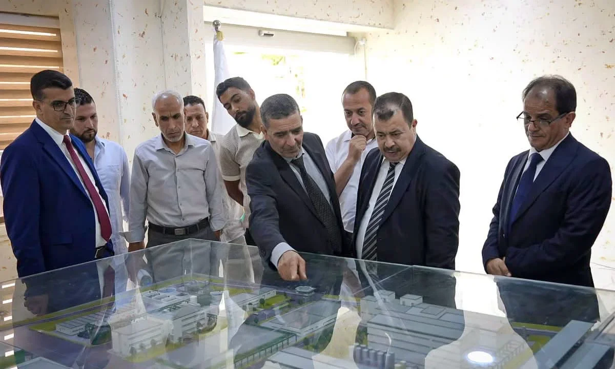 Saidal Director-General Inspects Médéa Antibiotics Plant Progress