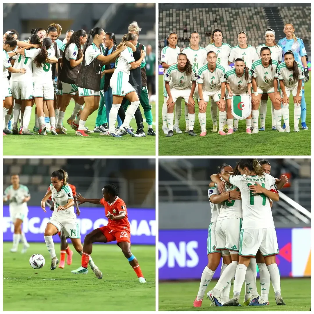 Algeria Women Qualify for AFCON 2026 Quarter-Finals After Win Over Kenya