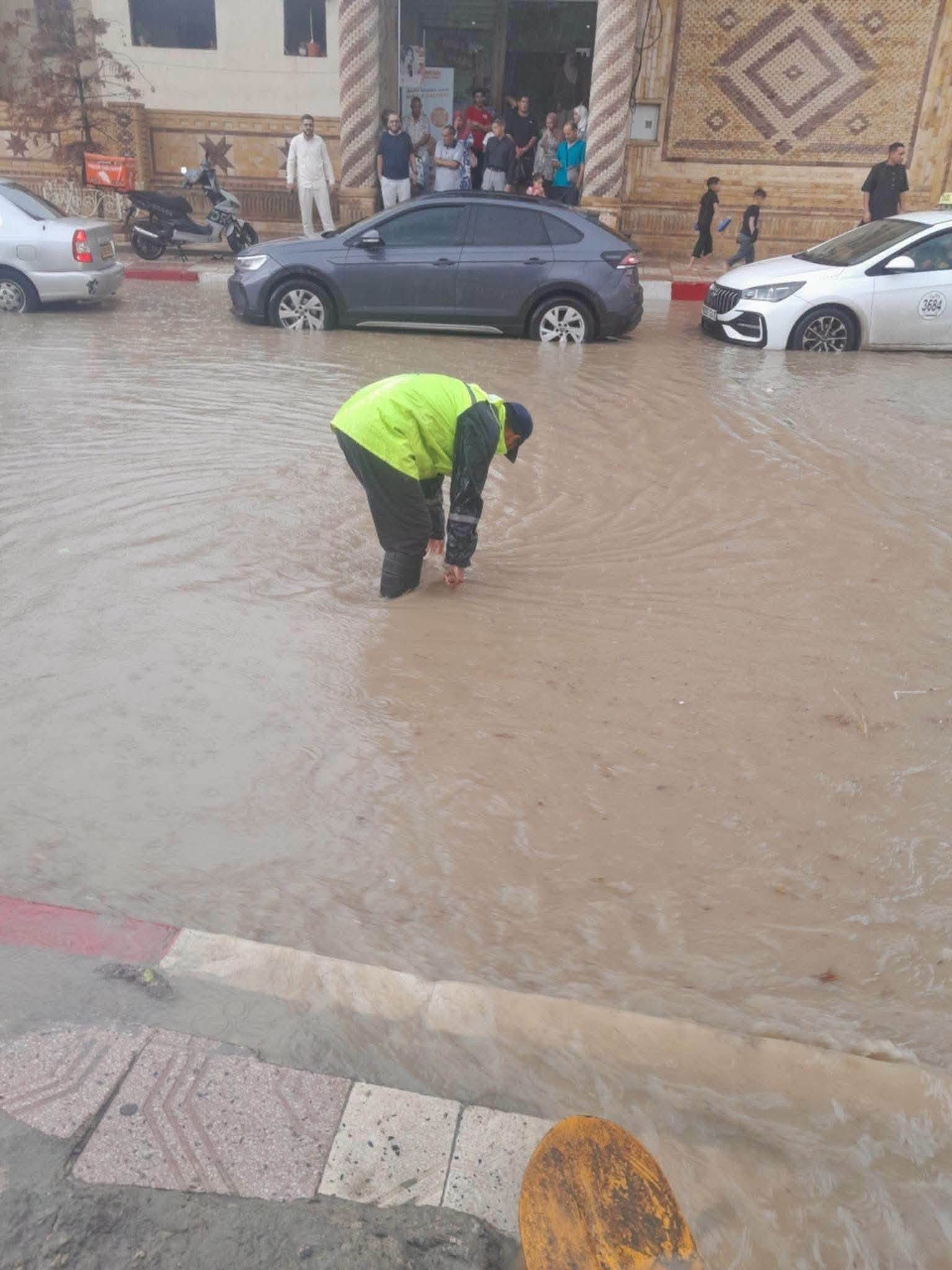 Interior Ministry Coordinates Tébessa Flood Relief Efforts