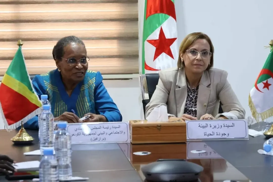 Krikou, Congo Council President Discuss Environmental Cooperation