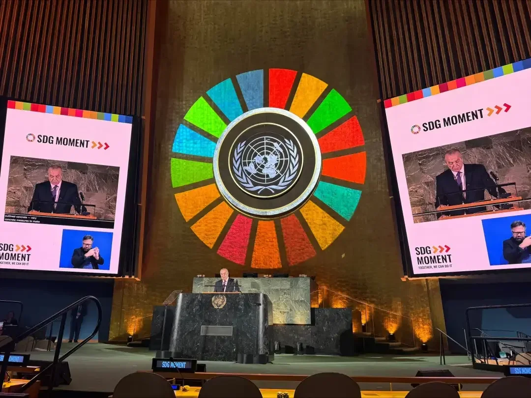 Amar Bendjama Urges Concrete Action for Sustainable Development Goals