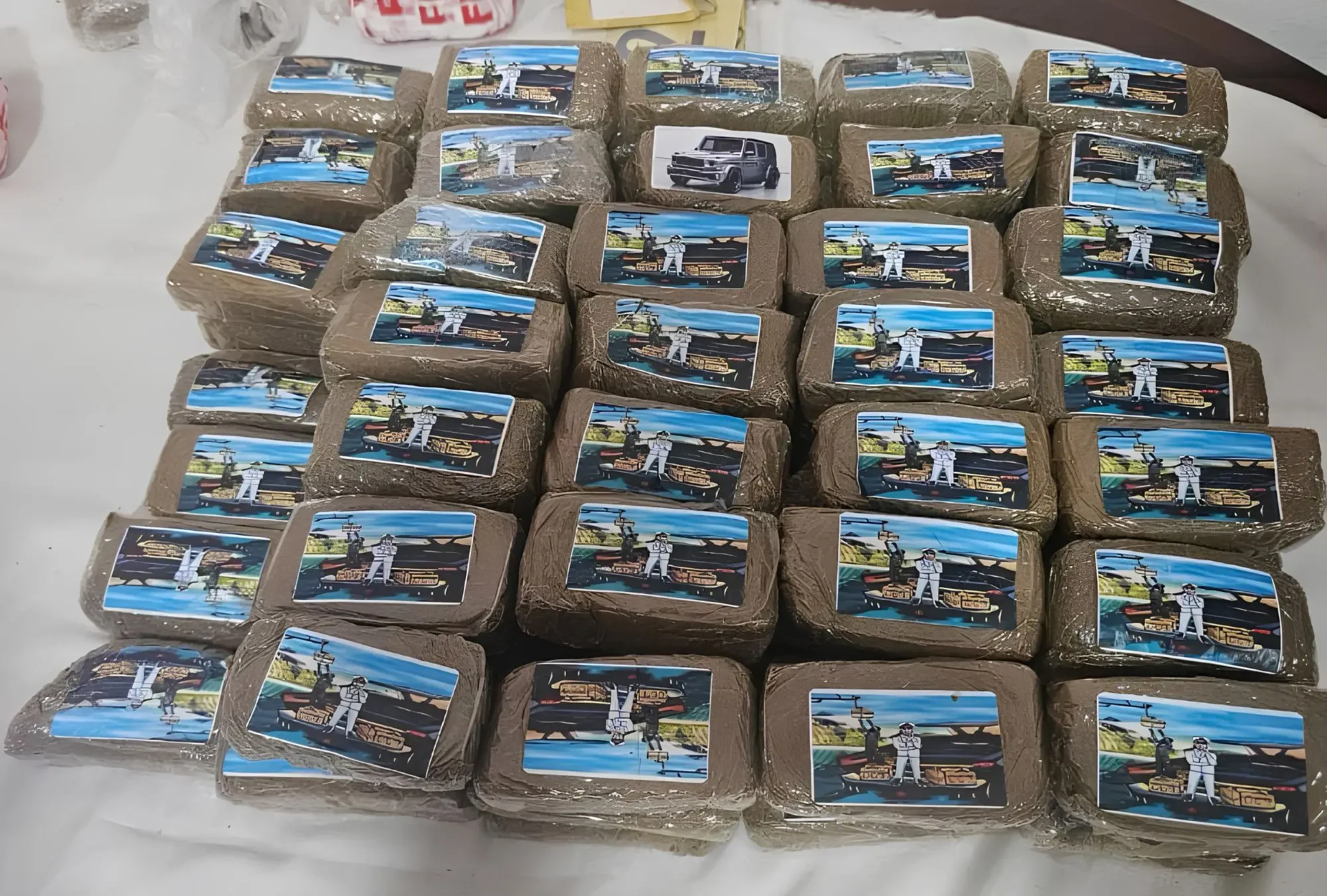 Chlef Security Forces Seize Over 61 kg Cannabis, Arrest Seven