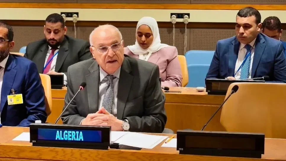 Foreign Minister Attaf Advocates Joint Arab Action at New York Consultations