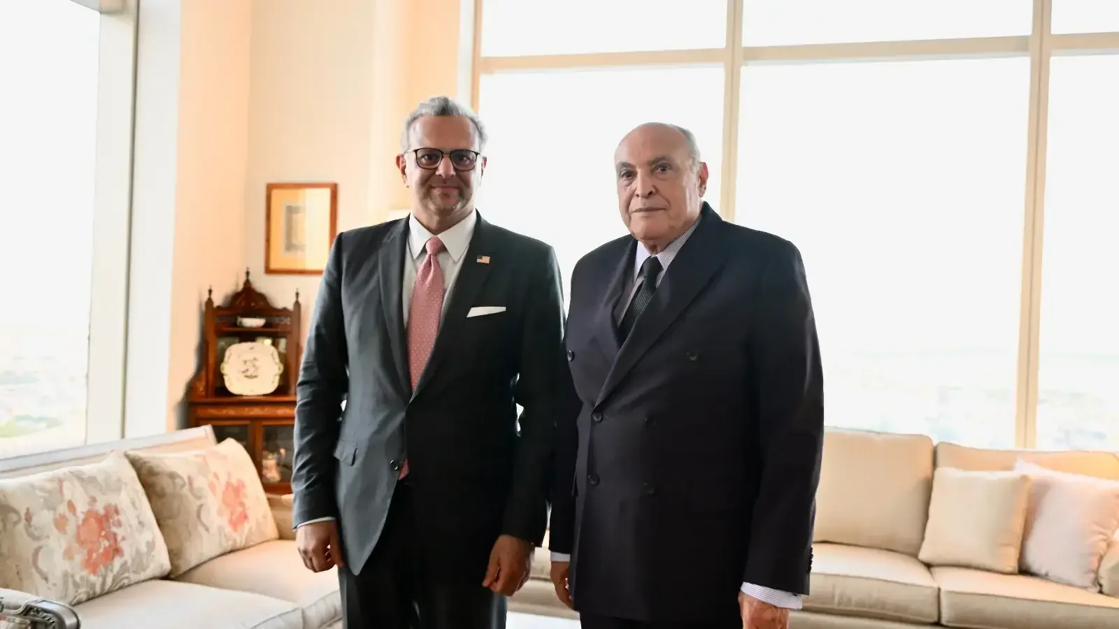 Attaf Meets US Presidential Advisor in New York