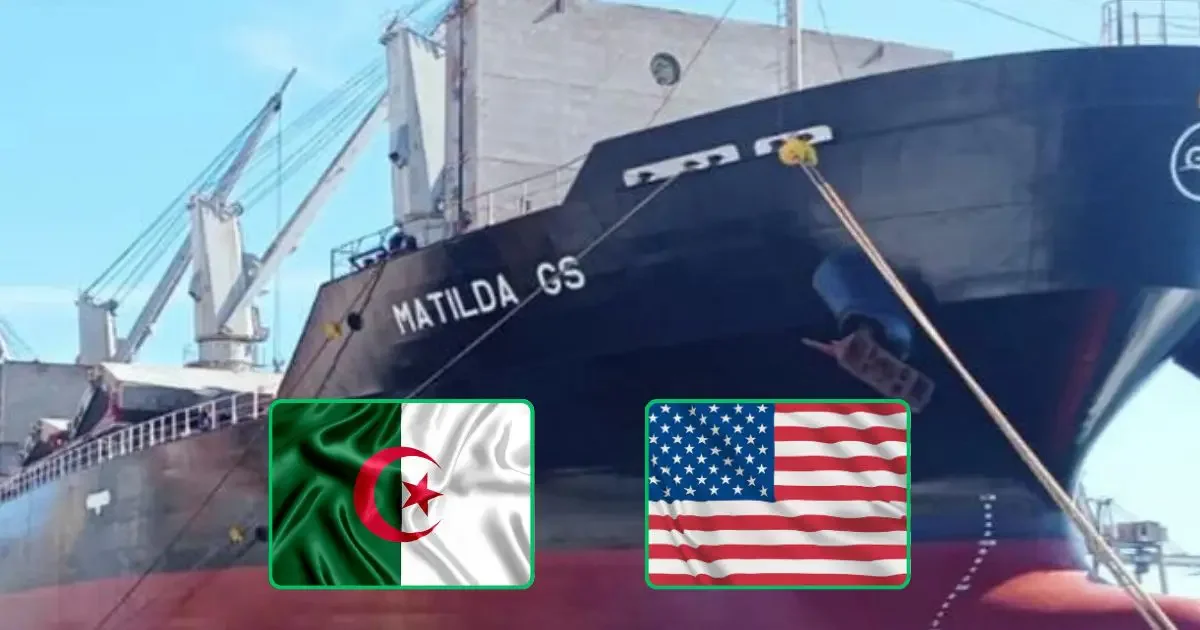 Annaba Port Dispatches 26,000 Tons of Cement to US