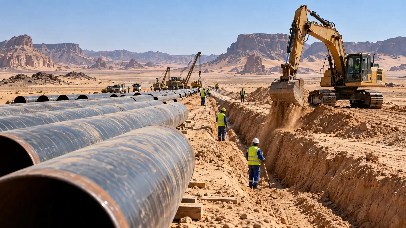 Niger Starts TSGP Surveys, Algeria Continues Pipeline Work