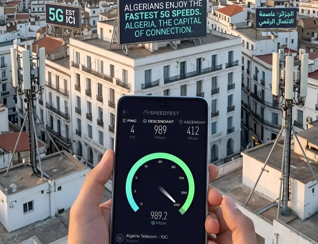 Algiers Leads Africa in Very High-Speed Broadband