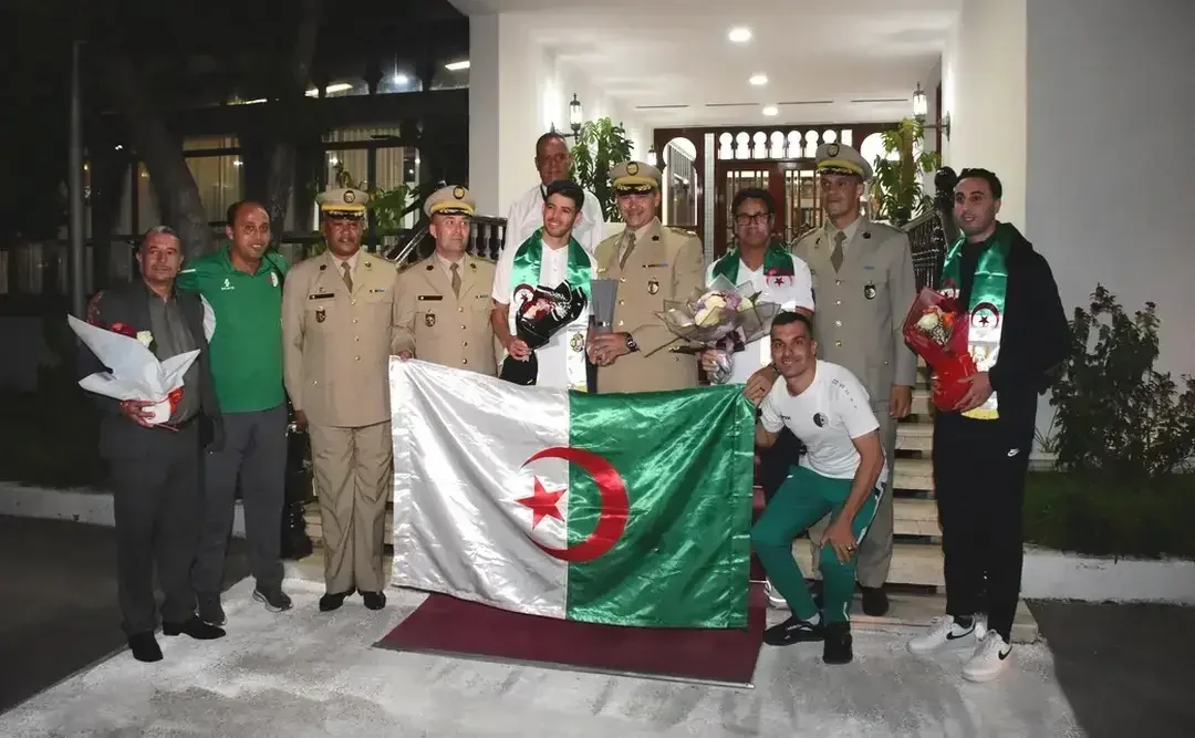 World Champion Djamel Sedjati Honored Upon Algiers Return