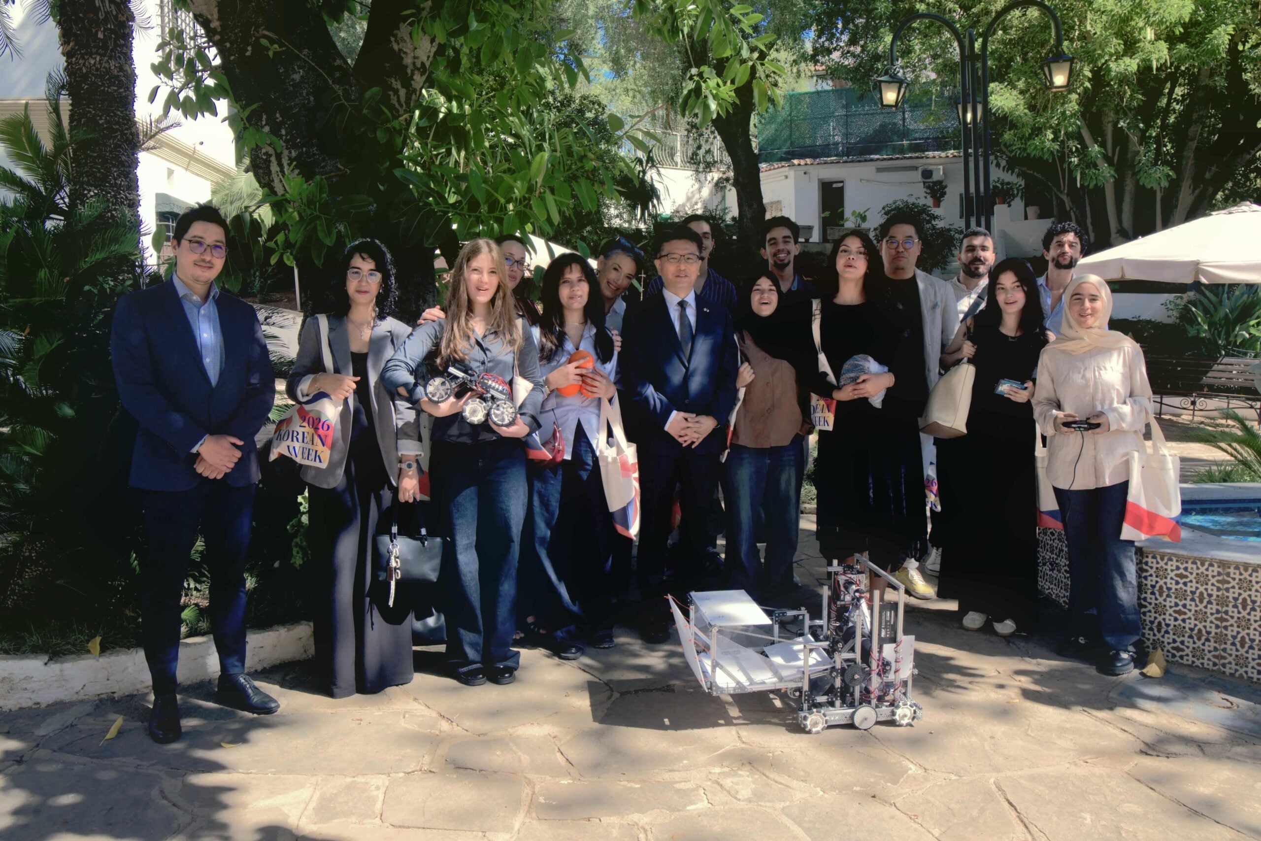 Gold Medal for Algerian Youth at South Korea Robotics Event