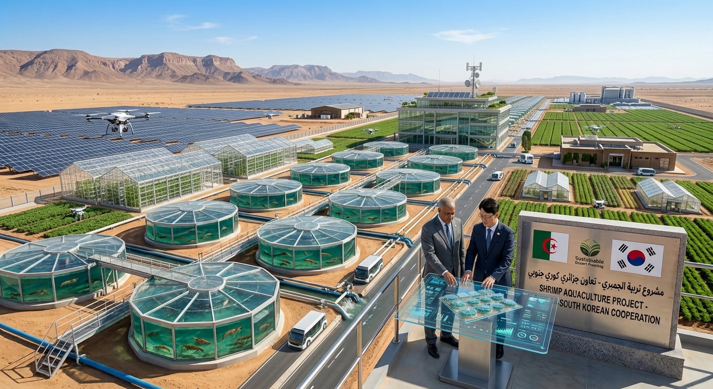 South Korea, Algeria Plan Desert Aquaculture Project