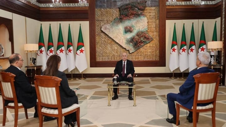 Global Media Attends Tebboune's Regional and International Remarks