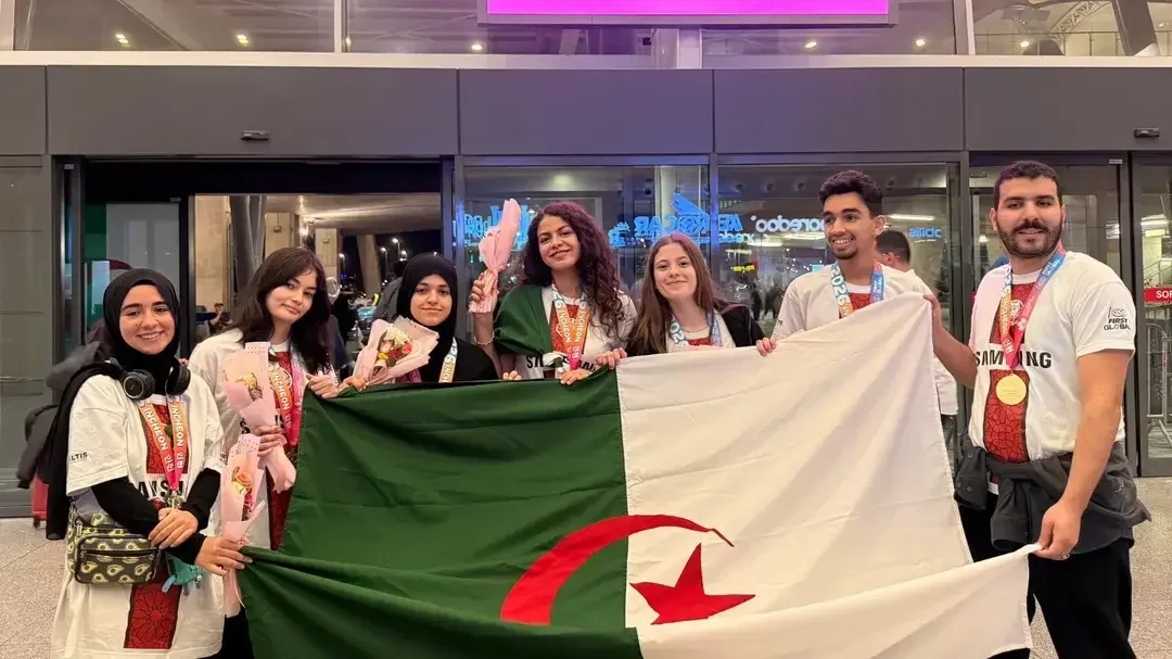 Robotics Gold Medal for Algerian Pupils in South Korea