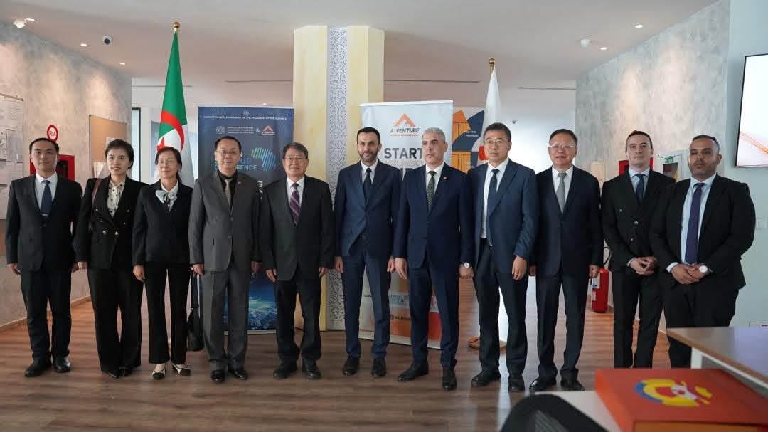 Minister Ouadah Hosts Chinese Delegation for Innovation Talks