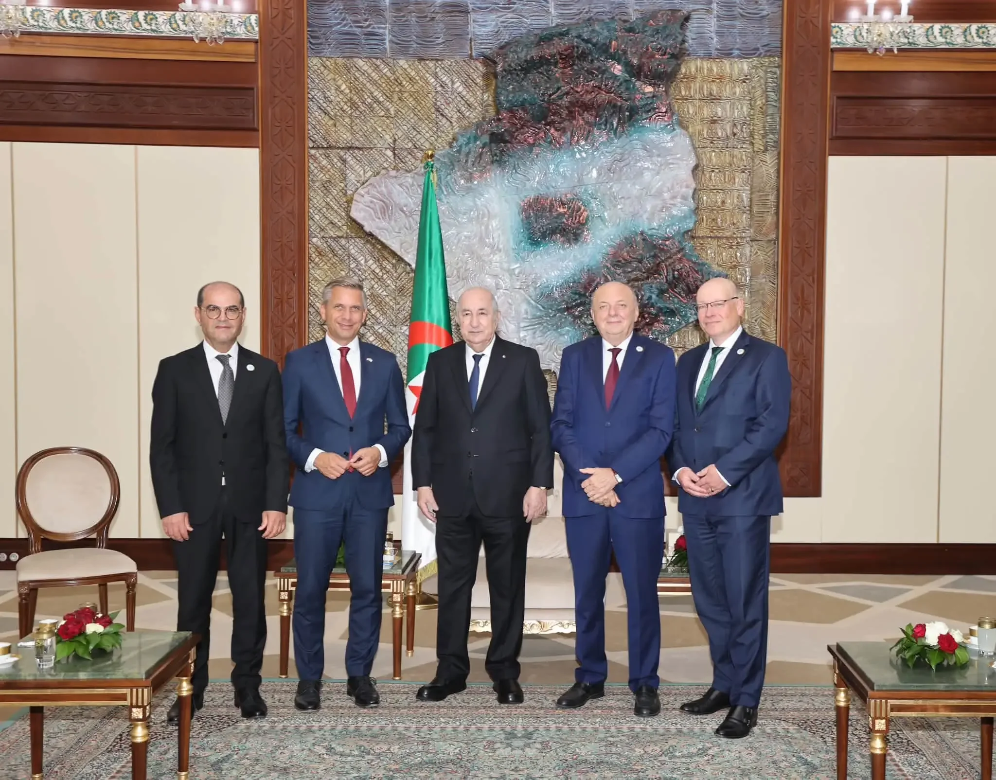 Tebboune Affirms Sovereign Stance on Regional Security, Global Ties