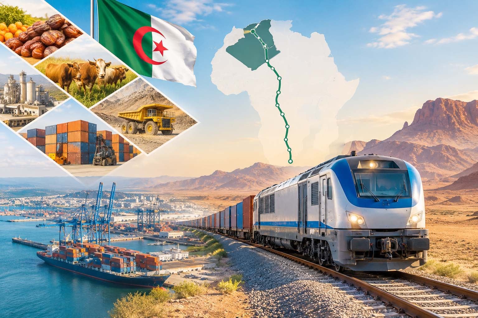 President Tebboune Orders Algiers-Tamanrasset Railway Completion by 2028