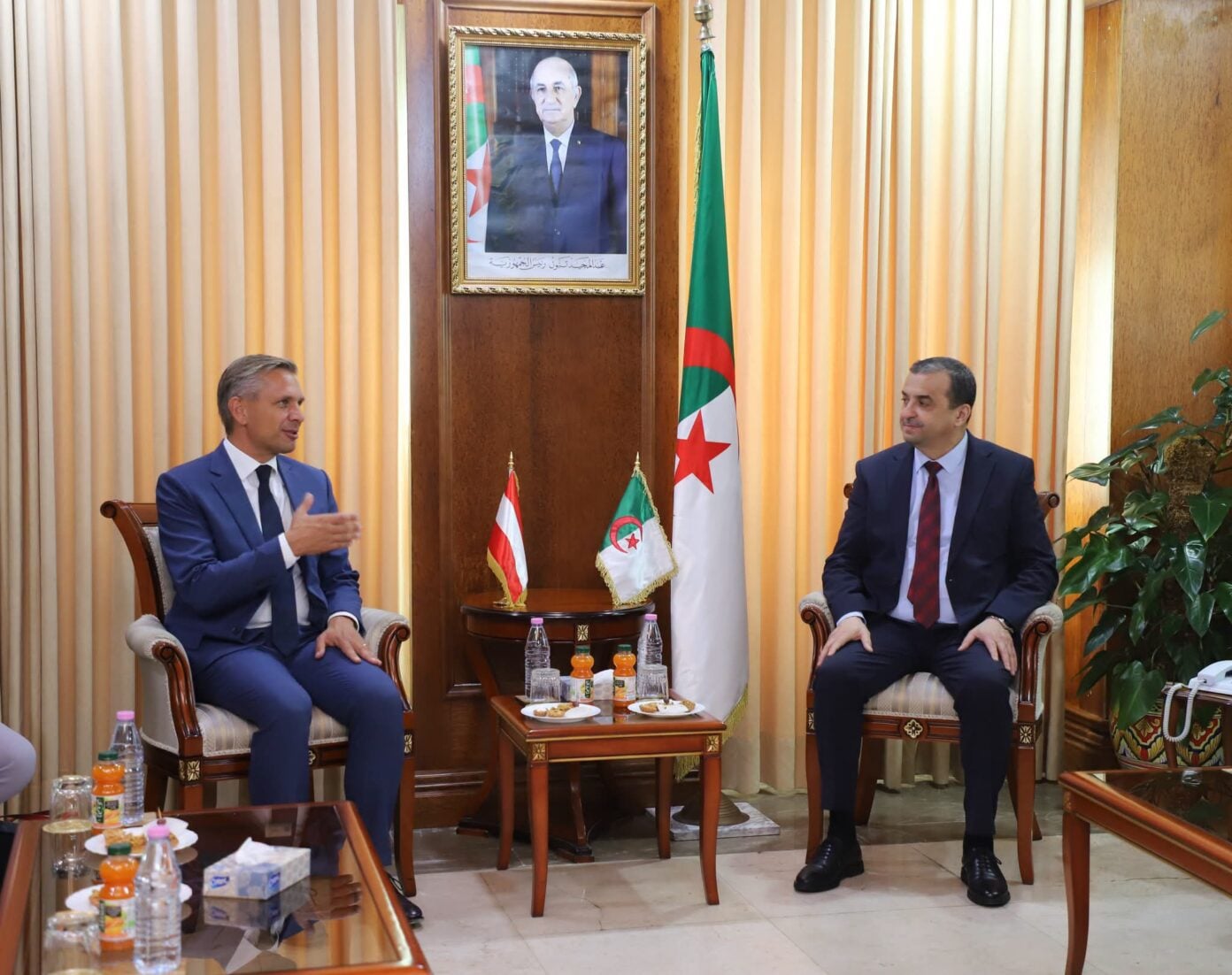 Energy Ministers Explore Broadened Algiers-Vienna Gas Ties